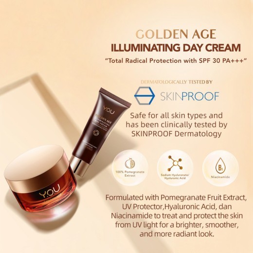 Y.O.U Sunscreen Skin Care Whitening Moisturizing Cream