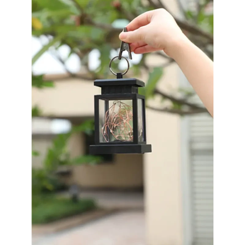 Solar wind lamp