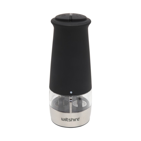 Electric Dual Mill Black 17cm - Wiltshire