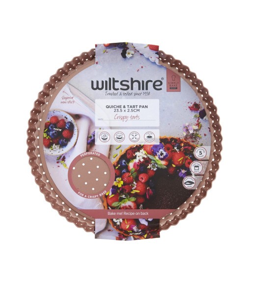 Perforated Round Quiche  - Wiltshire