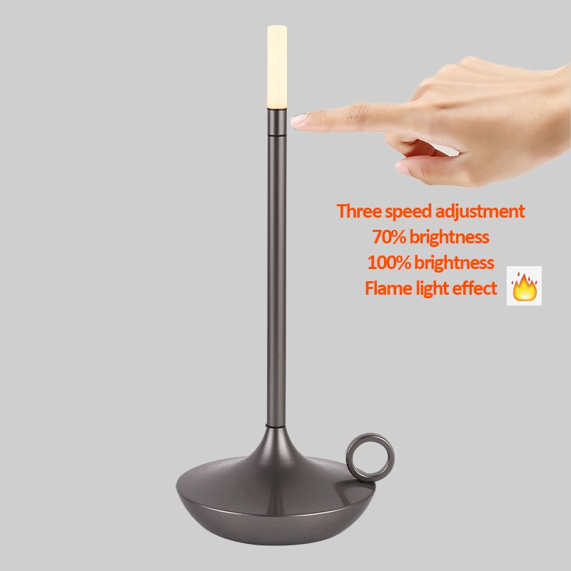 Rechargeable Wireless Touch Table Lamp - USB-C Creative Desk Lamp
