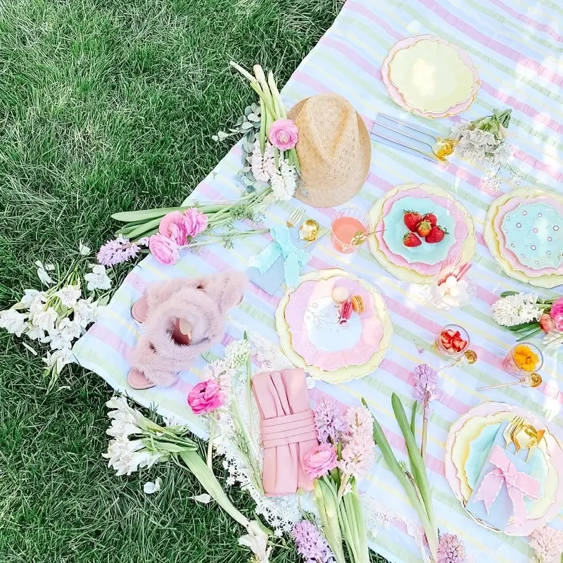 Happy Easter Paper Plates
