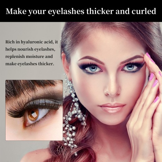 Eyelashe Natural Curling Black Beautiful Thick