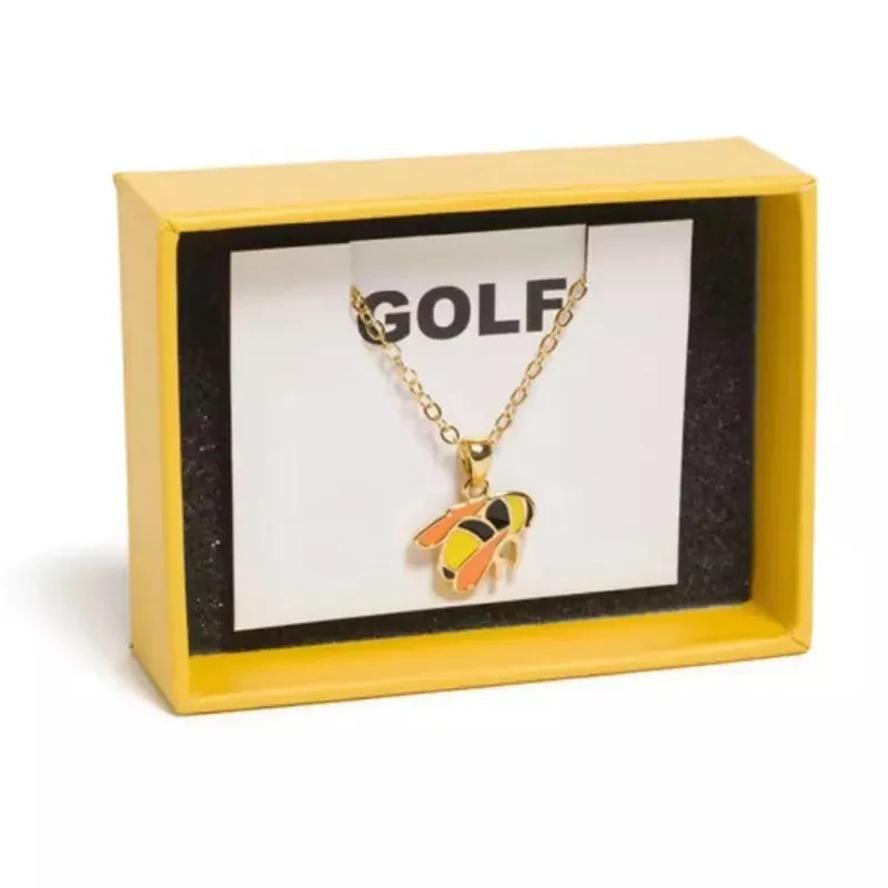 Bee Necklace European And American Rap Trend Street