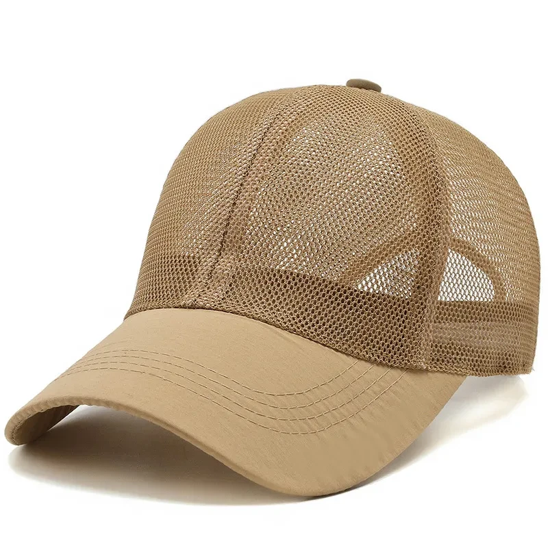 Summer Sunhat Breathable Men's And Women's Mesh Hats