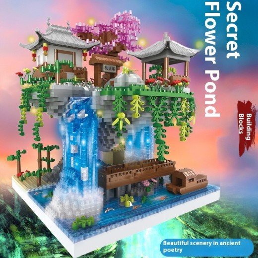 Puzzle Assembled Building Block Toys High Difficulty