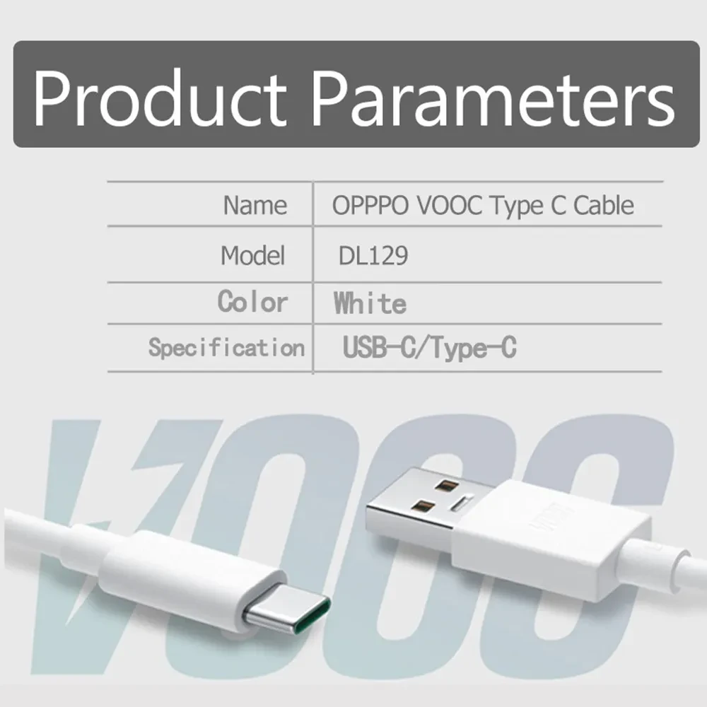 Fast Charging Data Cable For Charging Head