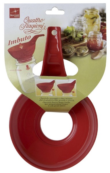 Quattro Stagioni Funnel Red  - Bormioli Rocco