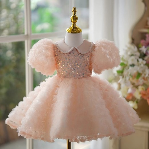 Girl's Pettiskirt Birthday Costume Skirt