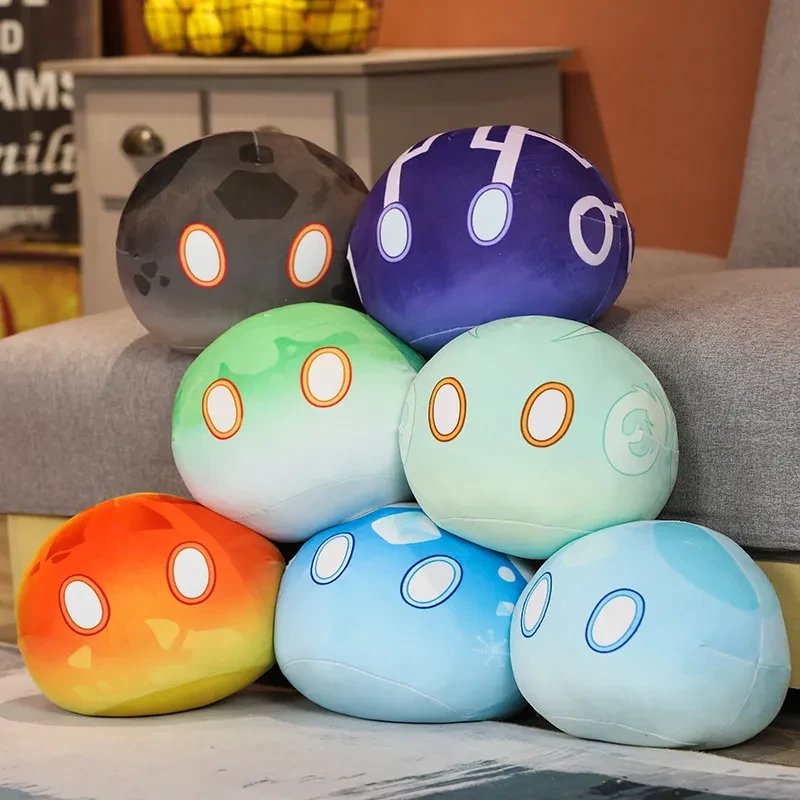 30 CM Original God Slime Pillow Cushion Game Peripheral Dumpling Doll Two-dimensional Pillow