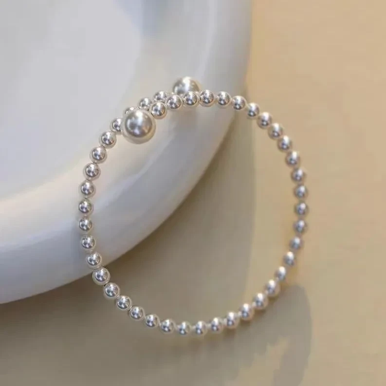 Vintage Pearl Bracelet Women's Light Luxury