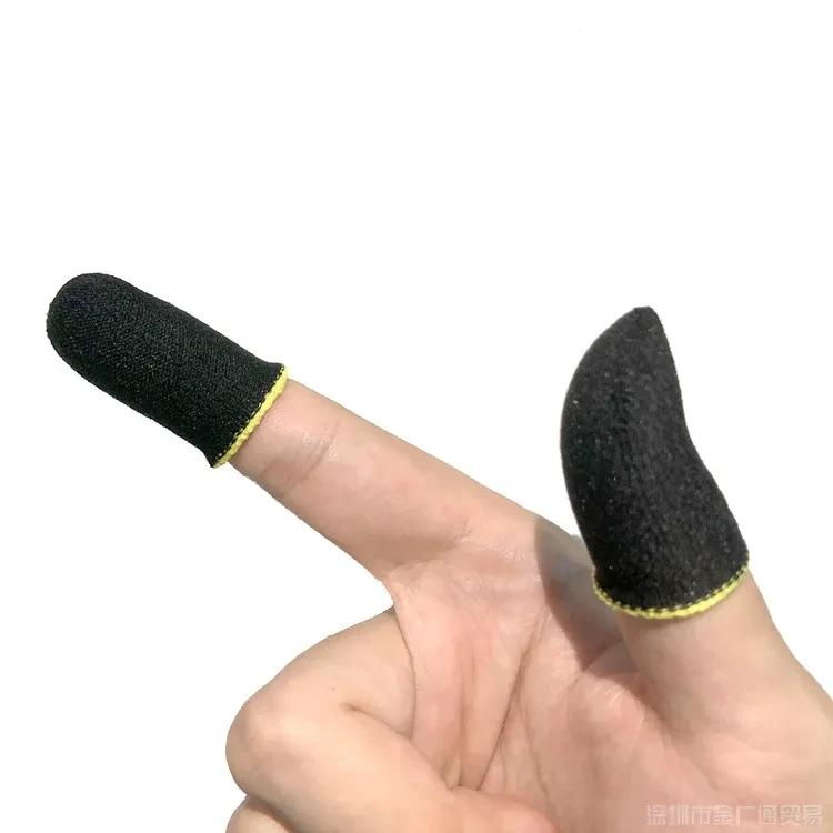 Anti-Sweat Finger Cots To Stimulate The Battlefield To Eat Chicken Finger Cots King Of Glory Super God Mobile Game Touch Screen Gloves Game Breathable