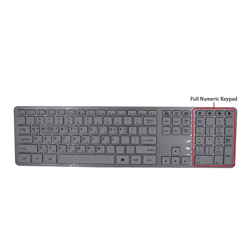 109-key three-key zone 4 paired keyboard