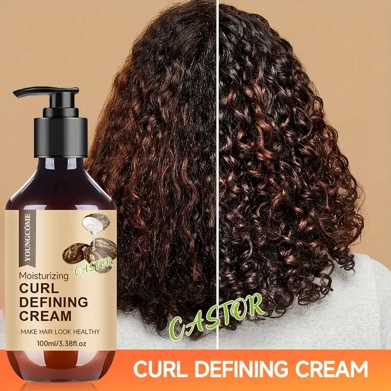 YOUNGCOME Castor Curling Cream-contains rosemary and ginger extracts