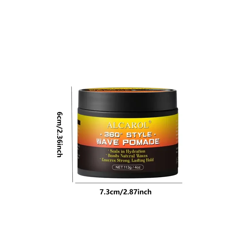 Alcarol 360 Style Wave Pomade 113g