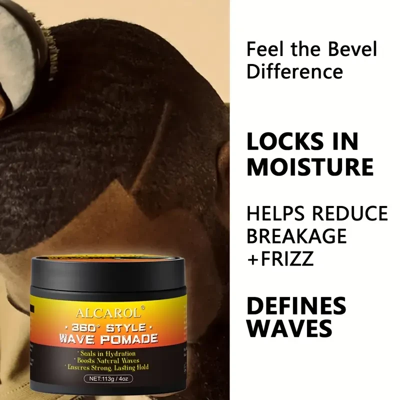 Alcarol 360 Style Wave Pomade 113g