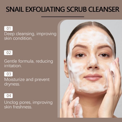 Mild Nourishing Moisturizing Clean Facial Grease Not Tight Facial Cleanser