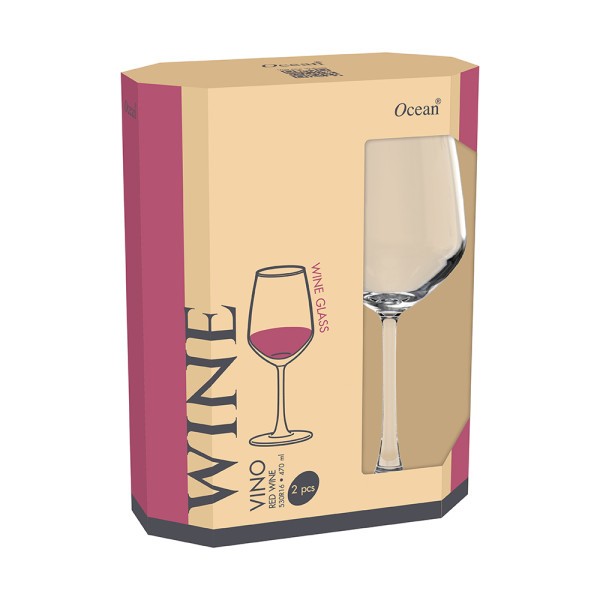 Eco Vino White Wine Glass 335ml - Set 2 - Ocean