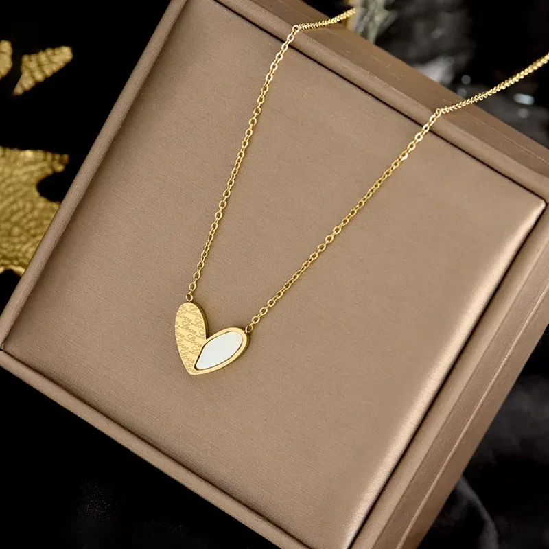 Electroplated 18K Gold Titanium Steel Necklace