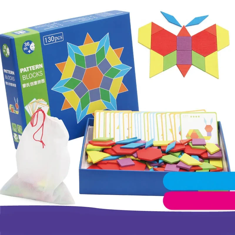 Random Thinking Wooden Toy DIY Puzzle