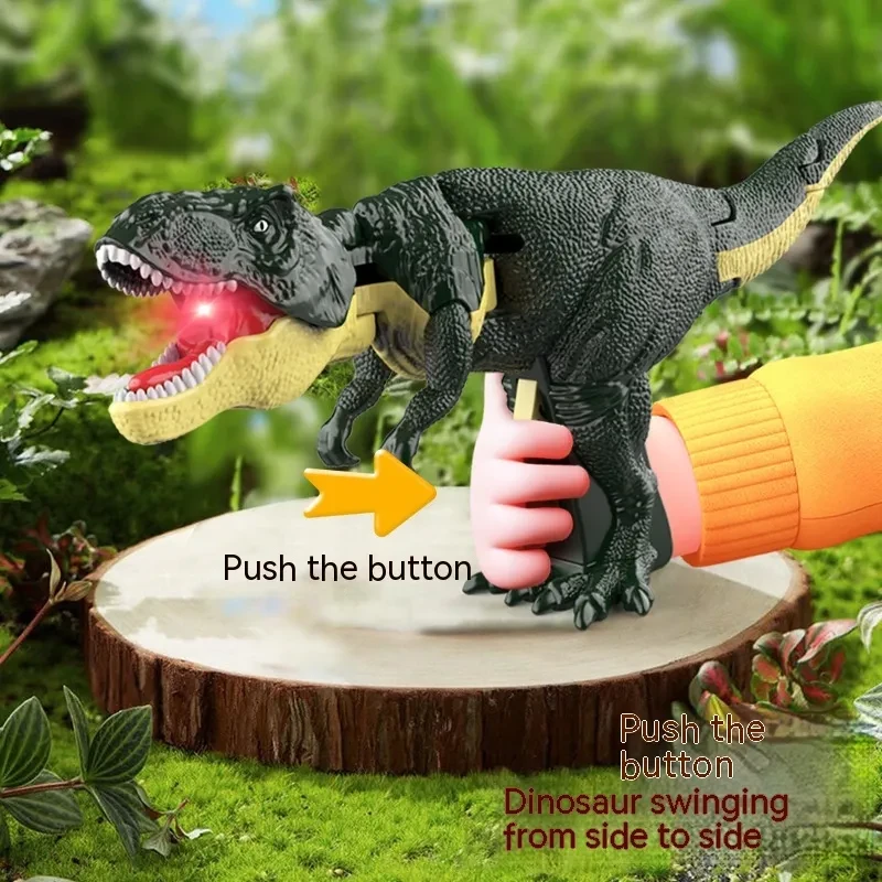 Press Dinosaur Toy Swing Sound Gargoyles