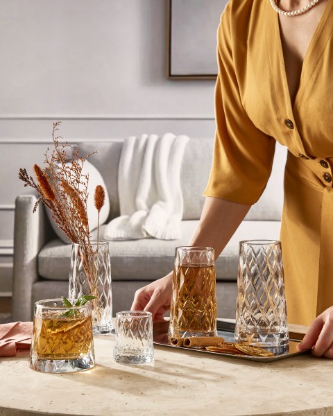 Leafy Hiball Tumbler 450ml - Pasabahce