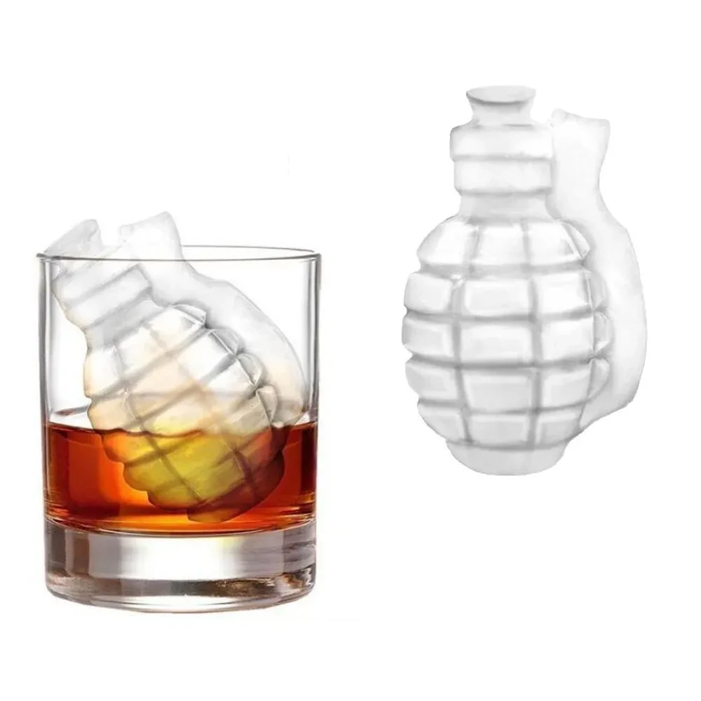 Silicone ice cube mold