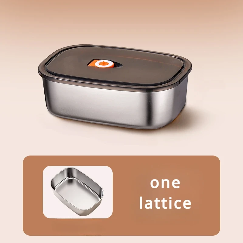 BAIJL Stainless Steel Lunch Box Set with Leak-Proof Seals, Stackable, Dishwasher Safe  Microwave & Oven Safe, Round Food Storage Containers for Work, Adult Bento Box, Outdoor Camping