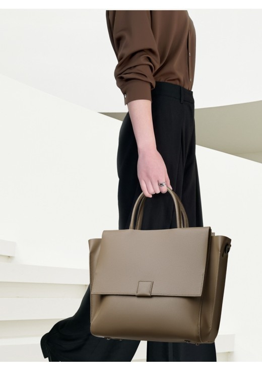 Versatile Handheld Genuine Leather Women's Shoulder Messenger Bag