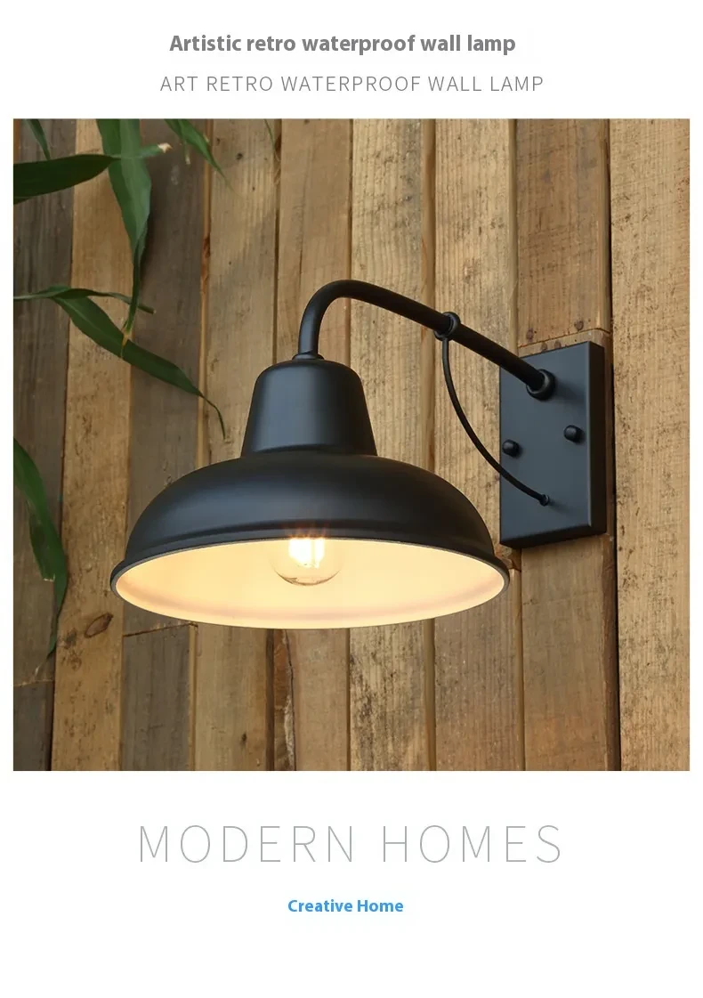 Retro LED Outdoor Wall Lamp