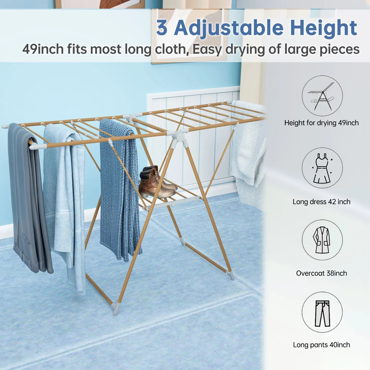 Small Clothes Drying Stand