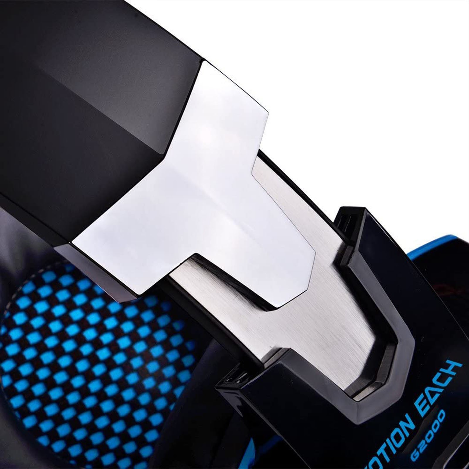 G2000 Gaming Headset  Immersive Audio, Noise Cancelling Mic, LED Lights, Soft Memory Earmuffs