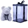 Handmade Rose Teddy Bear-Eternal Love