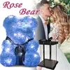 Handmade Rose Teddy Bear-Eternal Love