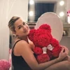 Handmade Rose Teddy Bear-Eternal Love