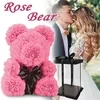 Handmade Rose Teddy Bear-Eternal Love