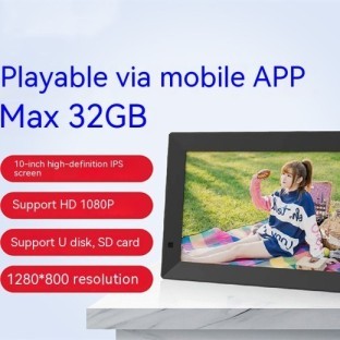 10.1-inch Wifi Digital Cloud Photo Frame