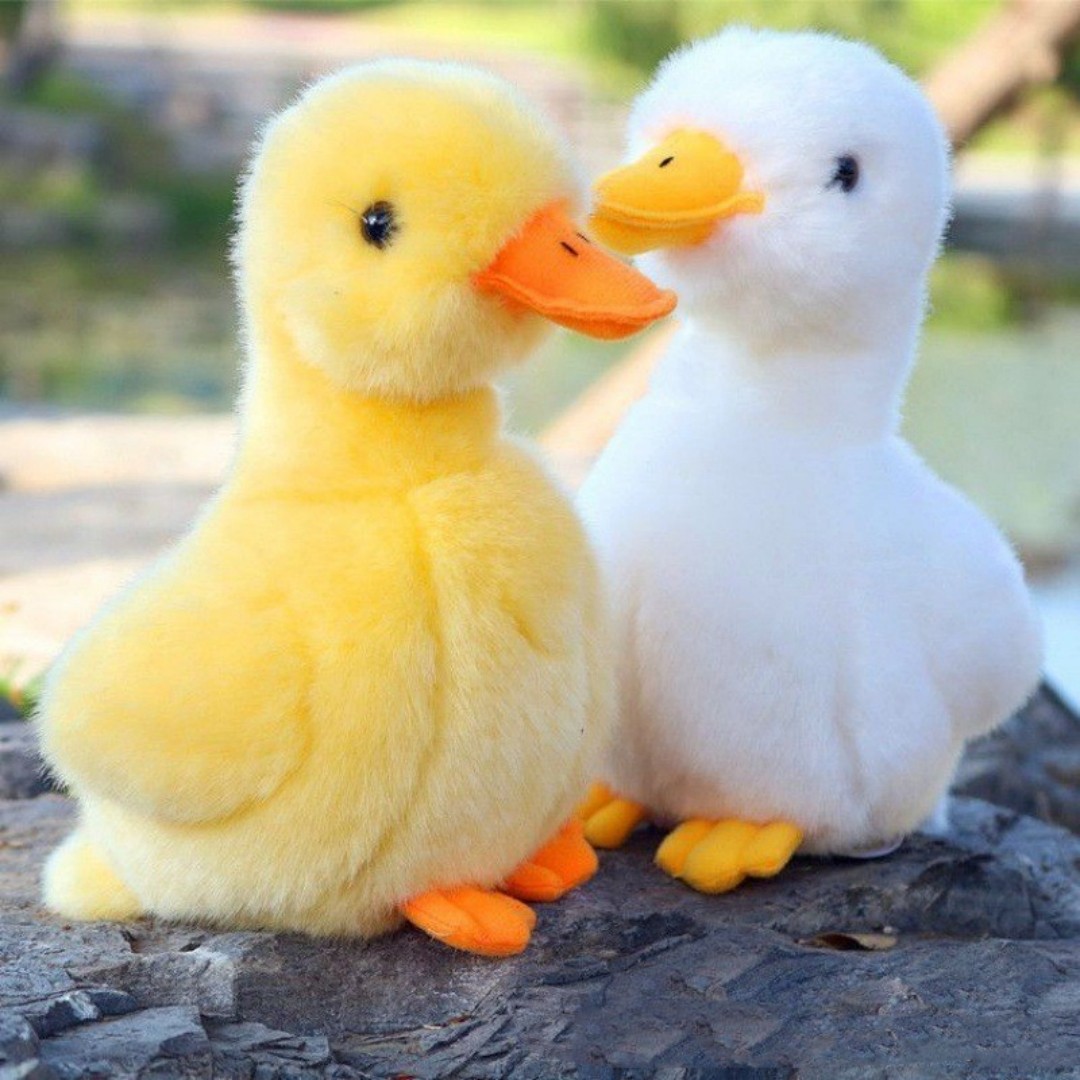 Simulation Plush Doll Small Yellow Duck