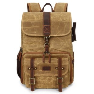 Shoulder Camera Bag Simple Canvas SLR Digital Camera Pure Color Notebook