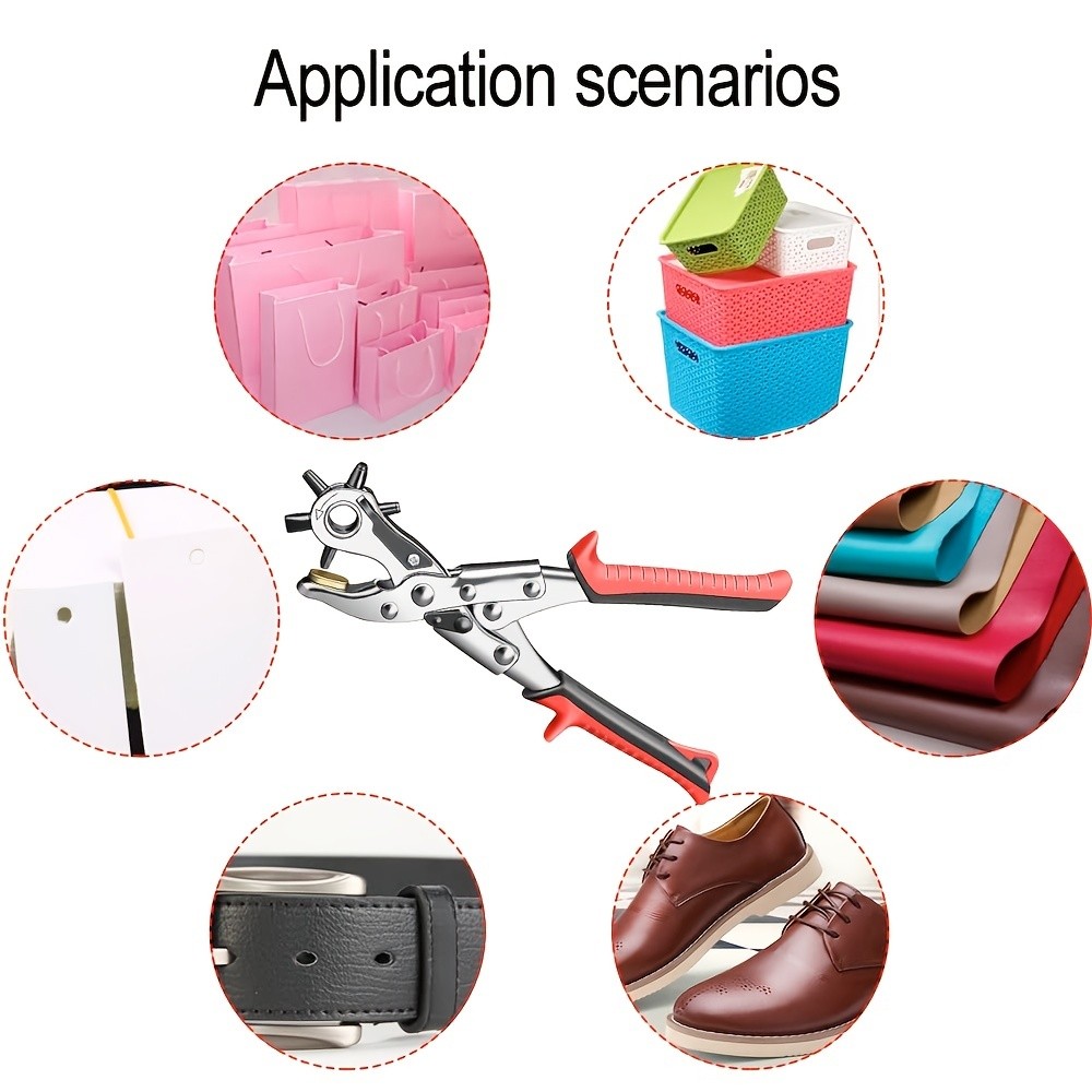 Leather Belt Hole Puncher - AIRAJ Belt Punch Pliers