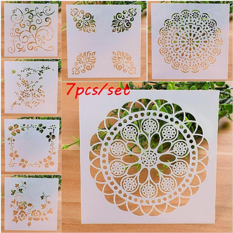 Plant Stencils for Walls