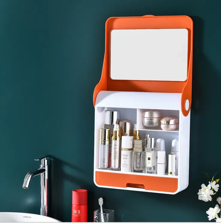 Mirror with storage