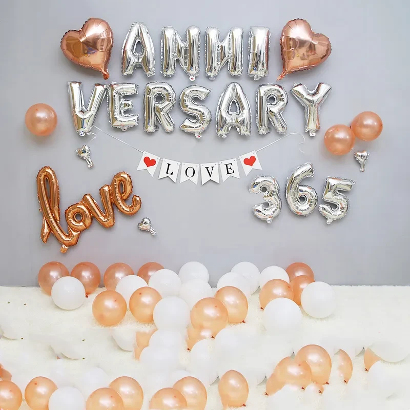 Happy anniversary decoration
