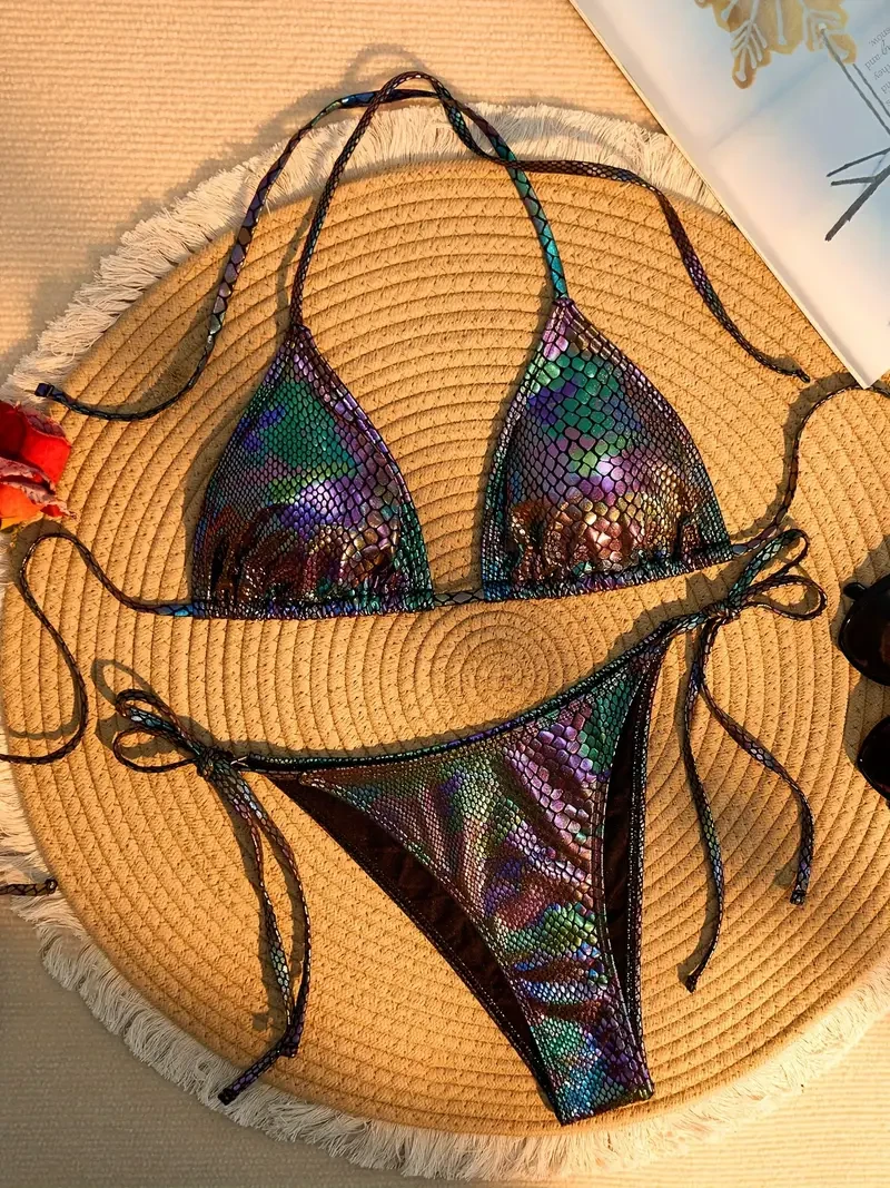 Snakeskin Bathing Suit