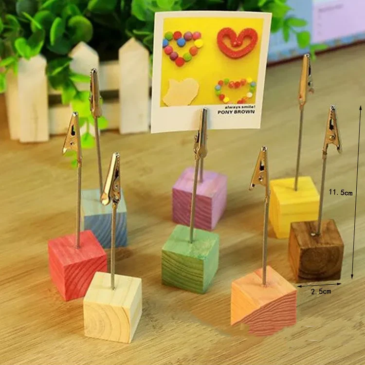Crocodile clip picture holders