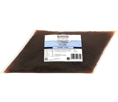 FILLING CARAMEL VEGAN 1.25KG (BARKERS 72990)