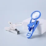LED lamp professional nail scissors