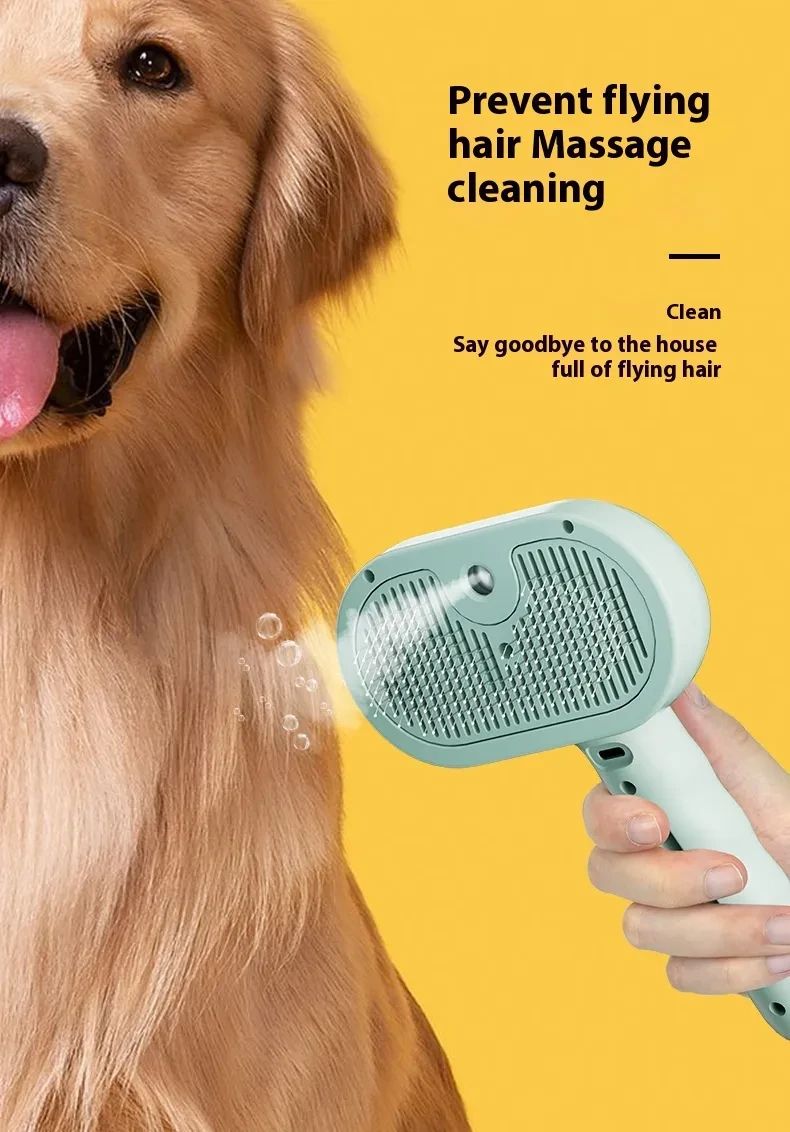 Pet Comb Spray Comb Cat Pet Supplies