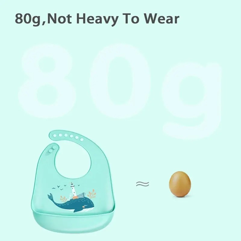 Waterproof Baby Bibs  Cute, Comfortable, and Practical Feeding Accessory for Babies