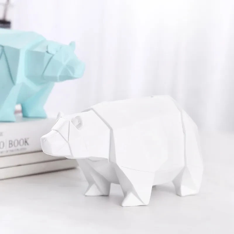 Creative Products Home Furnishing Accessories Resin Crafts Decoration Piggy Bank Animal Creative Gift Decoration